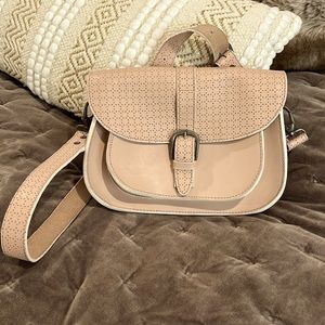 Beautiful Madison Scotch leather crossbody…
